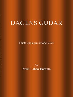cover image of Dagens Gudar